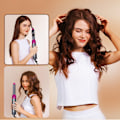 Miniatyrbild 4 av 6: Air Styler - Professionellt multifunktionellt hårstylingsverktyg 5-i-1 GULD-FS3-