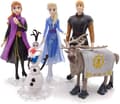 Frozen Action Figures Cake Topper Toys, Frozen Cake Decorations for Birthday Party (5-pack)