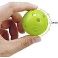 Miniatyrbillede 2 af 5: 12-pak golftræningsbolde, hule træningsbolde med luftstrøm, 42 mm plastgolfbolde, til svingtræning, driving range, hjemmebrug