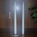 Miniatyrbillede 5 af 5: 6 stk LED flamløse flimrende varm-hvide kronelys med 2 fjernbetjeninger til jul, Thanksgiving, Halloween, hjem, bryllup, dekoration [C] 2