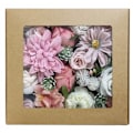 Miniatyrbillede 2 af 2: Brud brudebuket med blomster til bryllup-FS2- pink