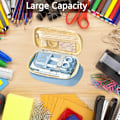 Miniatyrbillede 3 af 4: Udvidelig Penalhus, Store Kapacitet Etuier Pen Taske Holder