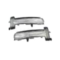 Sidebakspeilindikator Blinklys Lampe Sidespeillampe for Volvo XC60 2013-2017-FS-