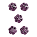 Pikkukuva 3 / 5: 1/2/3/5 1150 kpl DIY-helmihelmiä kauniiden korujen valmistukseen Syvä violetti Deep purple 5PCS