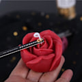 Miniatyrbilde 3 av 5: Lysform lysformer DIY silikonform stearinlys 3D rose