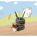 Miniatyrbild 3 av 3: Söt Igelkott Pennhållare Vas Tandborsthållare Skrivbord Harts