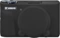Silicone Case for Canon PowerShot SX740/SX730 HS Camera with Detachable Lens Cap, Black