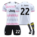 Pikkukuva 1 / 9: 23-24 Vuxna Barn Pojkar Fotbollssatser Fotbollsträningsdräkt Sportkläder 3-delat set 2324 juventus away#22 2324 juventus away#22 xs