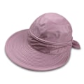 Miniatyrbilde 1 av 4: Dame UPF 50+ UV-beskyttelse Konvertibel Strandhatt for-FS1- Bean Paste