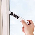 Miniatyrbild 4 av 4: Fönstersprickrengöringsborste, 2 stycken 2 i 1 Mini Sopskyffel