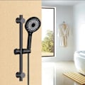 Miniatyrbillede 2 af 4: Brusehovedholder, universal brusehovedholder, mat sort