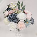 Miniatyrbillede 5 af 6: Brud brudebuket med blomster til bryllup-FS2- blue