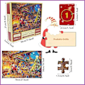 Miniatyrbilde 2 av 6: Puslespill-Adventskalender 2024 - Julepuslespill med 1008 brikker MultiColor-FS1- MultiColor 840