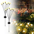 Miniatyrbillede 3 af 6: Solcellelampe firefly havebelysning 1-pak
