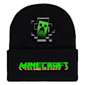 Miniatyrbillede 1 af 2: Minecraft strikket hue til drenge, julegave-FS1- B