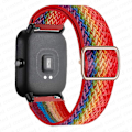 Miniatyrbild 1 av 5: 20mm/22mm Armband för Amazfit Gts 4//2/2e/3/gts2 Mini/gtr 4/3/pro/gtr2/47mm/stratos Nylon Elastiskt Klockarmband Amazfit Bip Rem Pride Edition Pride Edition 20mm