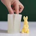 Miniatyrbillede 2 af 3: Dequate Rund Silikoneform til Lys, Aromaterapi, Håndværk