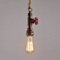 Miniatyrbilde 1 av 5: Tau Pendellamper Vintage Pendellampe Retro Taklampe E27