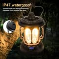 Miniatyrbillede 4 af 5: Grøn LED USB Genopladelig Campinglampe Vintage Dæmpbar Varm Hvid