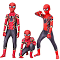 Pikkukuva 4 / 4: Supersankariasu Lapsille Avengers SpiderMan Cosplay Asu-FS1- 110cm