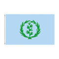 Miniatyrbild 1 av 5: Flagshow Eritreansk Historisk Flagga 1952-1961 90x150cm: Autentisk Eritrea Nationalflagga, Inomhus/Utomhus Dekoration 90 x 150cm