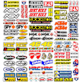 Pikkukuva 1 / 5: Moottoripyörän tarrat sponsori 113 tarraa motocross grafiikka pyörä 36x33 cm