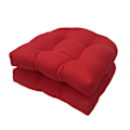 Miniatyrbilde 1 av 5: Utesofa Puter Sett med 2, Utemøbler Gulvputer NAVY-X42- RED