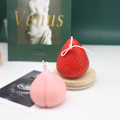 Miniatyrbillede 5 af 6: Lysformer Lys Stearinlys DIY Støbeforme i Silikonform persimmon Persimmon