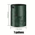 Miniatyrbild 3 av 7: Potatisplanteringspåsar 7 gallon 4-pack med handtag och lock 7-Gallon 37.85 L