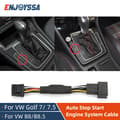 Automatisk Motor Start Stopp Kontroll Sensor Plug Avaktiveringssystem För VW Golf 7 7.5 Passat B8 8.5 t-roc ARTEON-FS-
