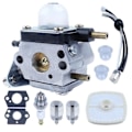 Pikkukuva 2 / 4: C1U-K54A kaasutin ja ilmansuodatin Repower -setti yhteensopiva Mantis 2-tahti 7222 7222E 7222M 7225 7230 7234