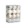 Miniatyrbild 1 av 5: Champagne Julgranskule-set Julgransdekoration-FS1- 24pcs 4cm