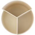 Miniatyrbillede 2 af 4: Cylindrisk Kosmetik Opbevaringsreol 3 Rum Roterende Penholder