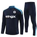 Pikkukuva 1 / 2: 2425 Chelsea FC Jalkapallopaita Pitkähihainen Treenisetti Aikuisten ja Lasten Royal Blue Royal blue XL