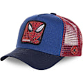 Pikkukuva 1 / 4: Mikki Snapback Puuvilla Baseball-lippis & Dad Mesh / Rekkamieslippis-FS2- SPIDER BLUE RED