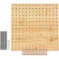 Miniatyrbilde 1 av 5: Blokkeringsbrett, blokkeringsbrett for hekling, ruter blokkeringsbrett for strikking og hekleprosjekter Håndlaget strikking med strikkebase i tre 9 inches