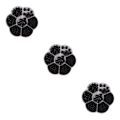 Pikkukuva 2 / 5: 1/2/3/5 1150 kpl DIY-helmihelmiä kauniiden korujen valmistukseen musta black 3PCS