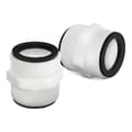 2-pack Poolslangadapter 1,5 tum för Intex Coleman -FS- White