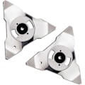 Miniatyrbild 1 av 2: 2-pack ersättningsblad för robotgräsklippare Robomow RS TS MS RC TC MC modeller i rostfritt stål - ZCL1603