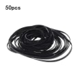 Miniatyrbilde 1 av 4: 50 stk Universal Mix Kassett Tape Maskin Belter Assortert Vanlig Drive Flat Gummibelte For Cd Dvd Opptakere Walkman