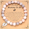 Miniatyrbild 1 av 6: Present till blivande mammor, Graviditetsönskearmband för blivande mammor-X42- B