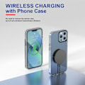 Miniatyrbillede 3 af 5: 30W Magnetisk Trådløs Oplader til iPhone 15 14 13 12 11 Pro Max Airpods PD MagSafe Telefonoplader Hurtigopladning Black PD Port Only