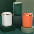 Miniatyrbillede 4 af 5: 12L Skraldespand Køkken Badeværelse Toilet Affaldsspand Automatisk Induktion Vandtæt Affaldsbeholder Med L