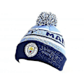 Miniatyrbild 1 av 3: Manchester City FC Bronx Bobble Stickad Mössa