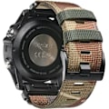 Miniatyrbild 1 av 5: 22 26 mm Nylon Militär rem För GARMIN FENIX7 7X PRO 6 6X Mjuk slitstark remkropp För 965 Instinktiv ersättnings Terrain camouflage
