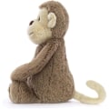 Miniatyrbillede 2 af 5: [QD] Jellycat - Teddybjørn - Bashful Monkey Smuk Baby Teddybjørn Egnet fra Fødslen - M