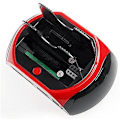 Miniatyrbillede 4 af 5: HDD-dockningsstation Dobbelt harddiskdockningsstation Base til 2,5 tommer 3,5 tommer