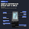Miniatyrbild 5 av 5: Ebike LCD-display Mini Meter KT-LCD4 Display Vattentät Kontakt För KT Controller Elcykel Konverteringssats  (FMY)