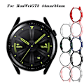 Miniatyrbillede 7 af 7: Smartwatch-etui med hærdet glasfilm Smartwatch-etui til GT3 46 mm sort