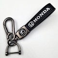 Miniatyrbild 8 av 10: Personlig metallnyckelring - Land Rover lädernyckelring med hänge Land Rover Gunmetal Hardware